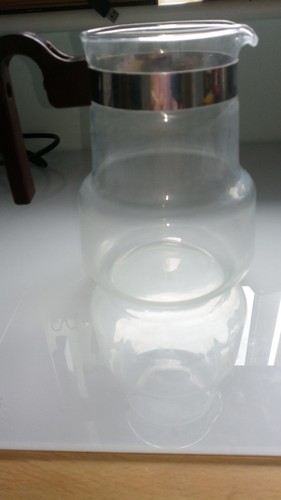 Pyrex coffee pot - coffee, glass