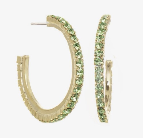 Tova slim hoops earrings - hoops,
