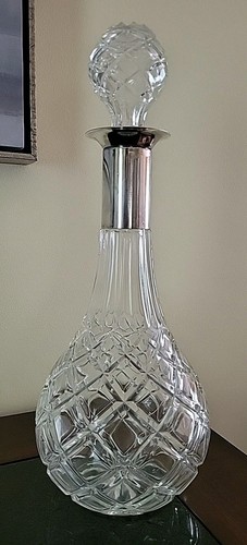 Heavy cut glass crystal - heavy, glass/crystal