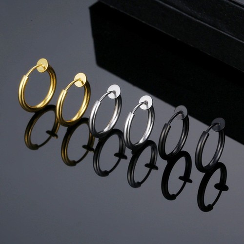 Non piercing hoop earrings - hoop,