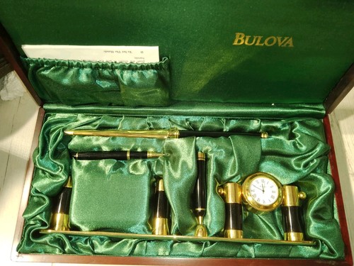 Vintage bulova clock pen - vintage,