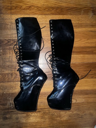 Rtbu heelless boots knee high - rtbu,