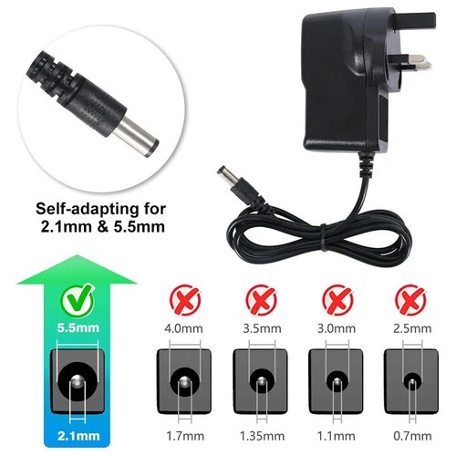Power supply 9v adaptor - 9v,