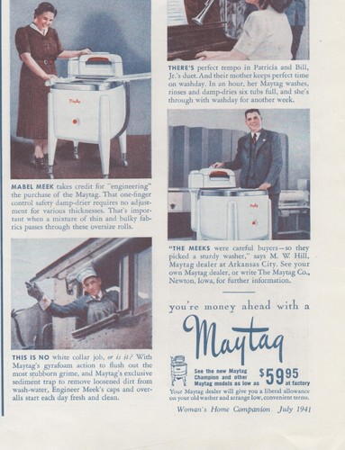 Vintage 1941 maytag washer - 1941,