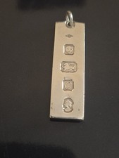 Vintage Sterling Silver Ingot
