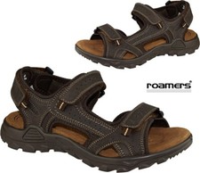 Roamers Mens Leather Sandals