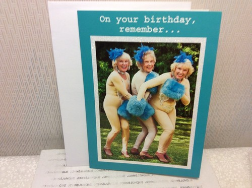 Birthday greeting card new - card,