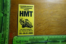 Old Sticker Hamburg Motorcycle