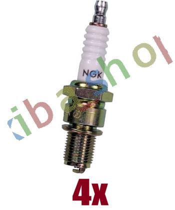Spark plug ngk br8eix - spark,