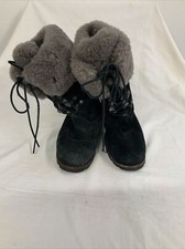 UGG Montclair Black  Leather