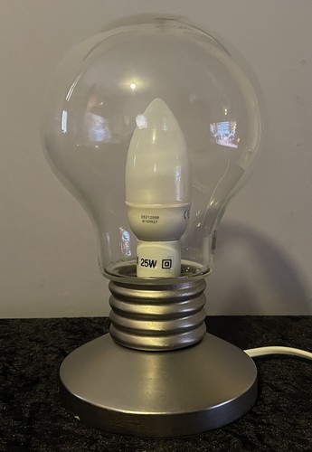 Ikea vintage light bulb table - vintage,