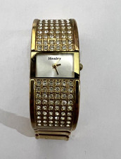 Henley watch gold tone crystal - henley,
