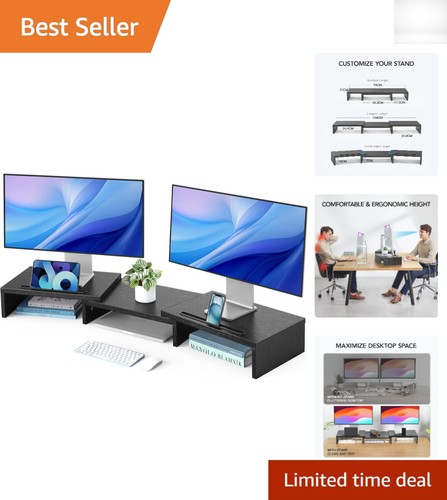 Ergonomic dual monitor - dual,