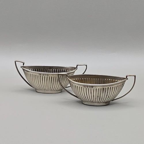 Antique pair solid silver - pair,