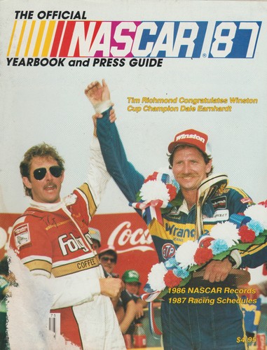 1986 nascar yearbook and - ,
