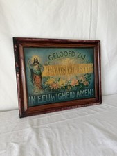 Vintage dutch framed religious - framed,
