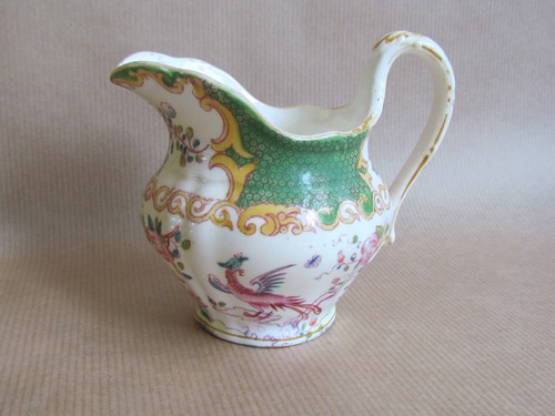 Mintons green cockatrice - green, 3½"