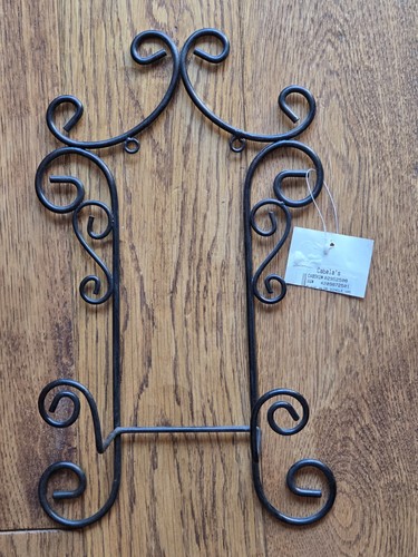 Black wall mount - wall, plate