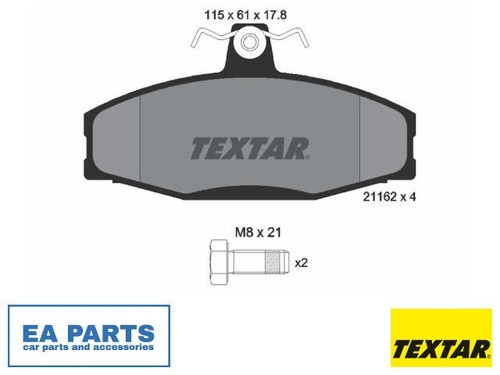 Brake pad set disc - brake, for