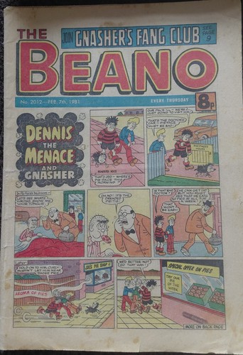 The beano 2012 7th - the,