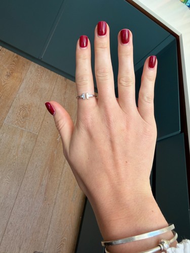 Tiffany ring silver - tiffany, t