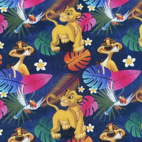 Lion king fabric polycotton - lion,