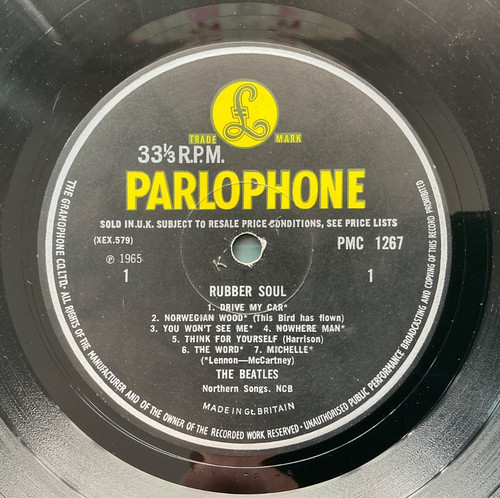 The beatles rubber soul mono - the,
