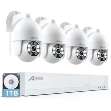 ANRAN 8MP 4K CCTV Security Camera System Audio 8CH DVR 2 Way Audio Home Outdoor