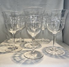 Crystal Sherry Glasses x 6