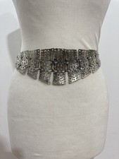 Vintage Art Nouveau EPNS Nurses Belt 27in Waist Panel Design