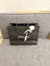 Authentic Luxury Chanel Empty Gift Bag With Ribbon