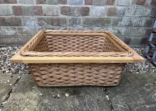 Wicker basket kitchen drawer - wicker,