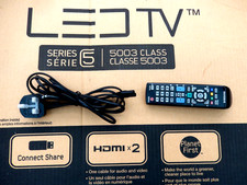 SAMSUNG UE40D5003BW LED  40" TV  Boxed, No Picture,Inc Remote control Power Lead