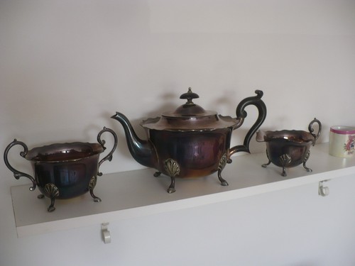 Vintage piece tea - 3-piece, tea-set