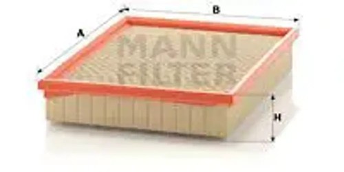 Air filter insert 29 - filter, c