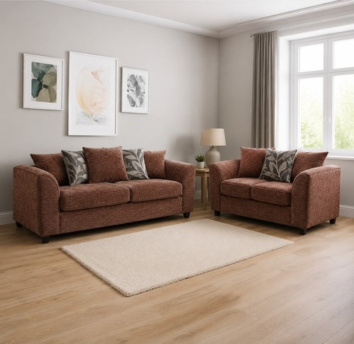 Seater sofa set mocha - 3,