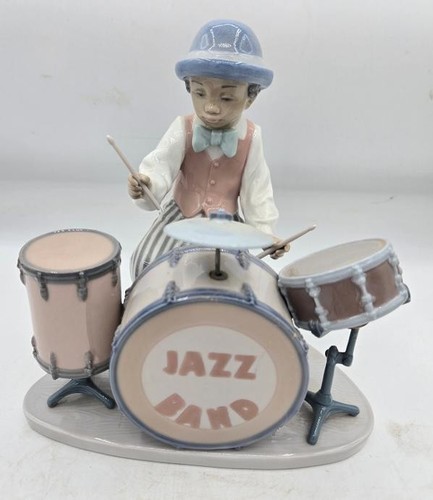 Lladro jazz drummer - jazz,