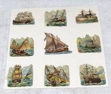 Lot Of 9 Victorian Scrap of