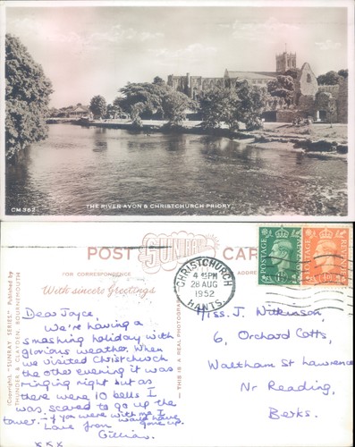 River avon and christchurch - river,