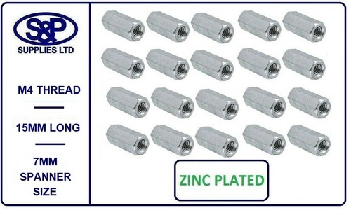 X15mm threaded rod - m4,