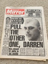 Daily Mirror Newspaper 3rd March 1987 Sandra Jane Moore Jerry Hall