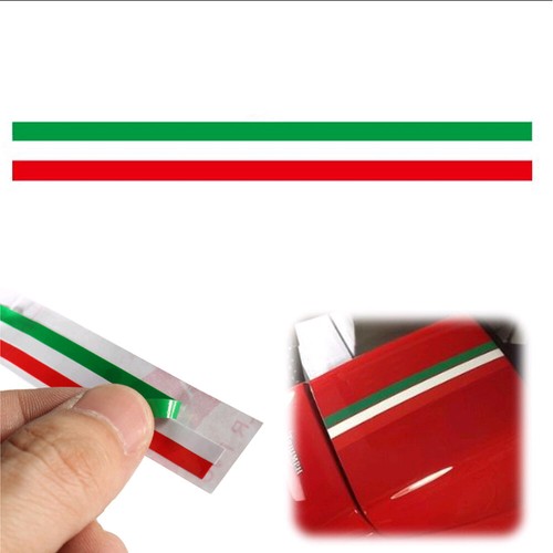 Car italian italy - flag, sticker