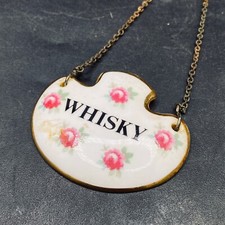 Whiskey Bottle Decanter Tag