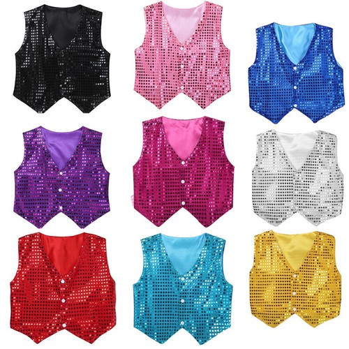 Kids boys sequin - boys, waistcoat