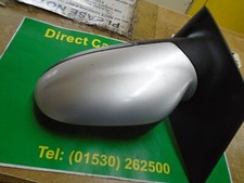 VW FOX 06 TO 11 PASSENGER LEFT SILVER REMOTE DOOR MIRROR SAT NAV 11C,LE671EU