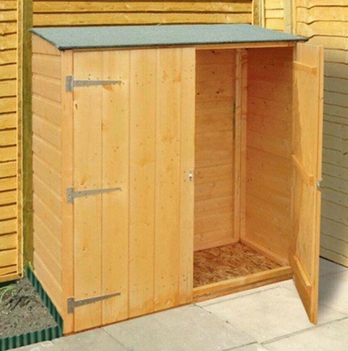 Wooden garden storage shed - wooden,