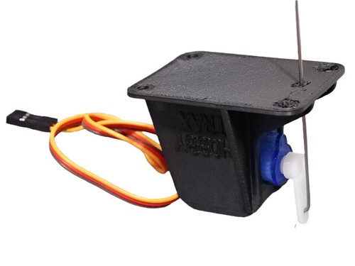 Slow action servo point - , motor