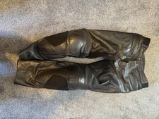Hein Gericke Leather Motorcycle Trousers Size 38 Men's