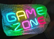 Game Zone Neon Light USB Powered Wall Plaque