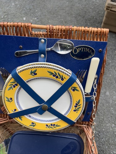 Vintage optima person wicker - 4,
